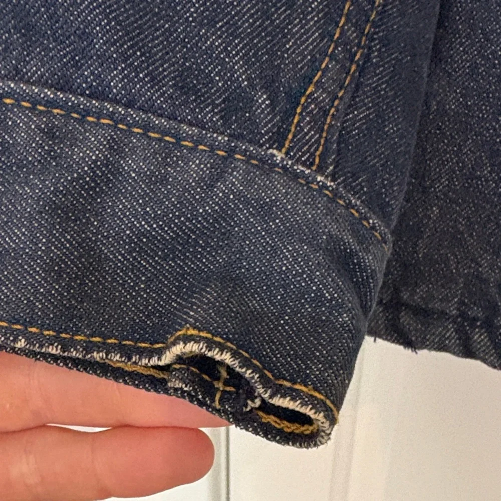Vintage Sherpa Lined Sears‎ and Roebuck Denim Jacket